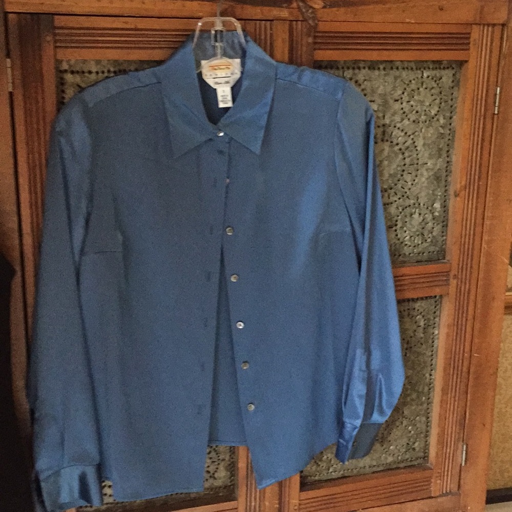 Talbots petite silk top